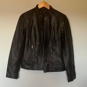 Wilsons Leather Black Leather Jacket